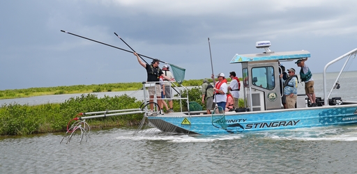 Electrofishing vessel