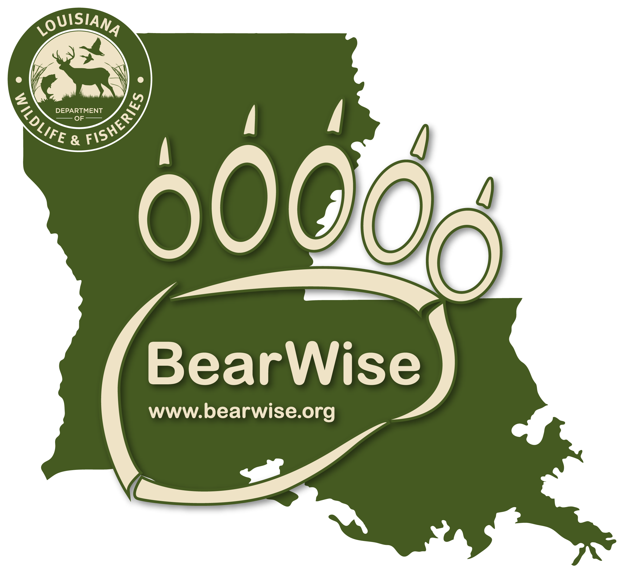 Louisiana Bear Wise Logo