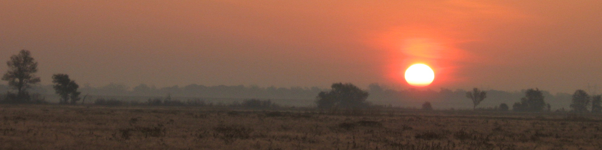 Sunset at Boeuf WMA