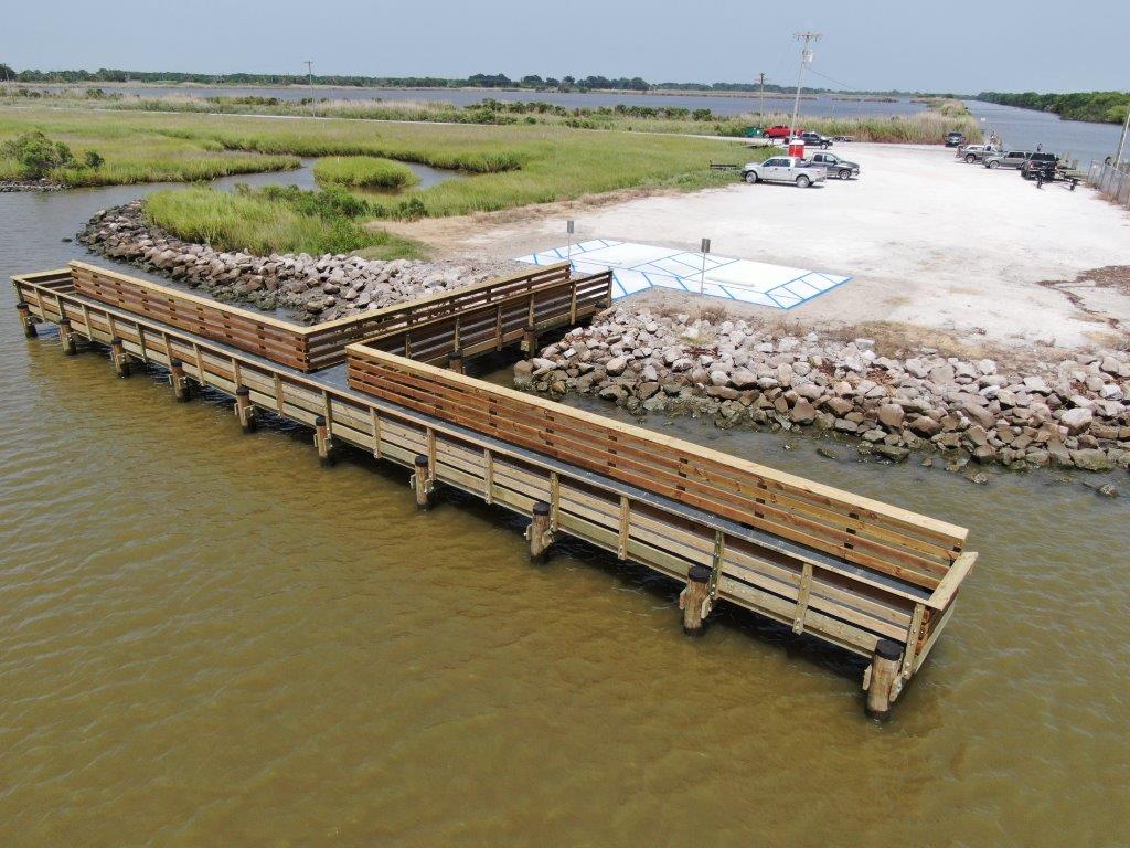 New Fishing Piers/Boat Docks Open to Public at Rockefeller Wildlife Refuge