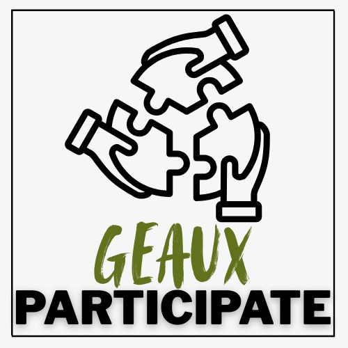 Geaux  Participate ICon