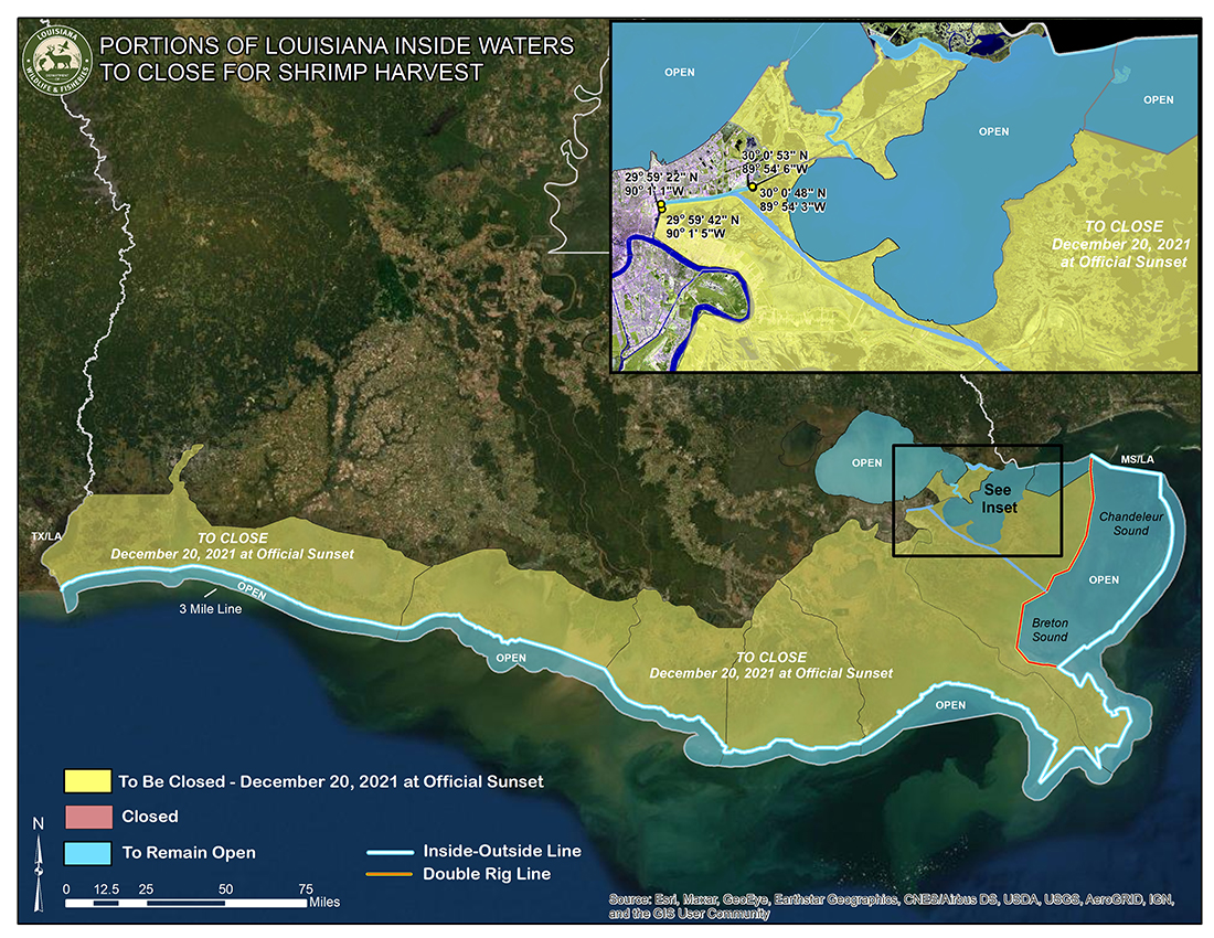 shrimp season closure map