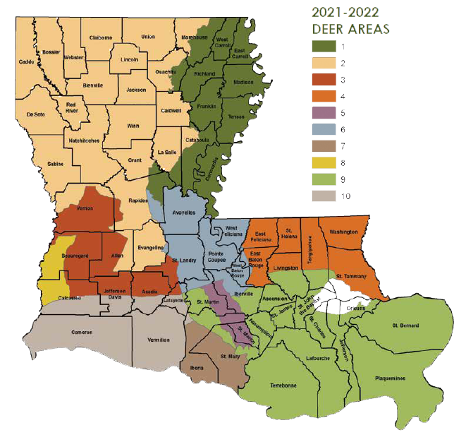 Seasons and Regulations Louisiana Department of Wildlife and Fisheries