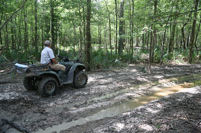 MAn on ATV