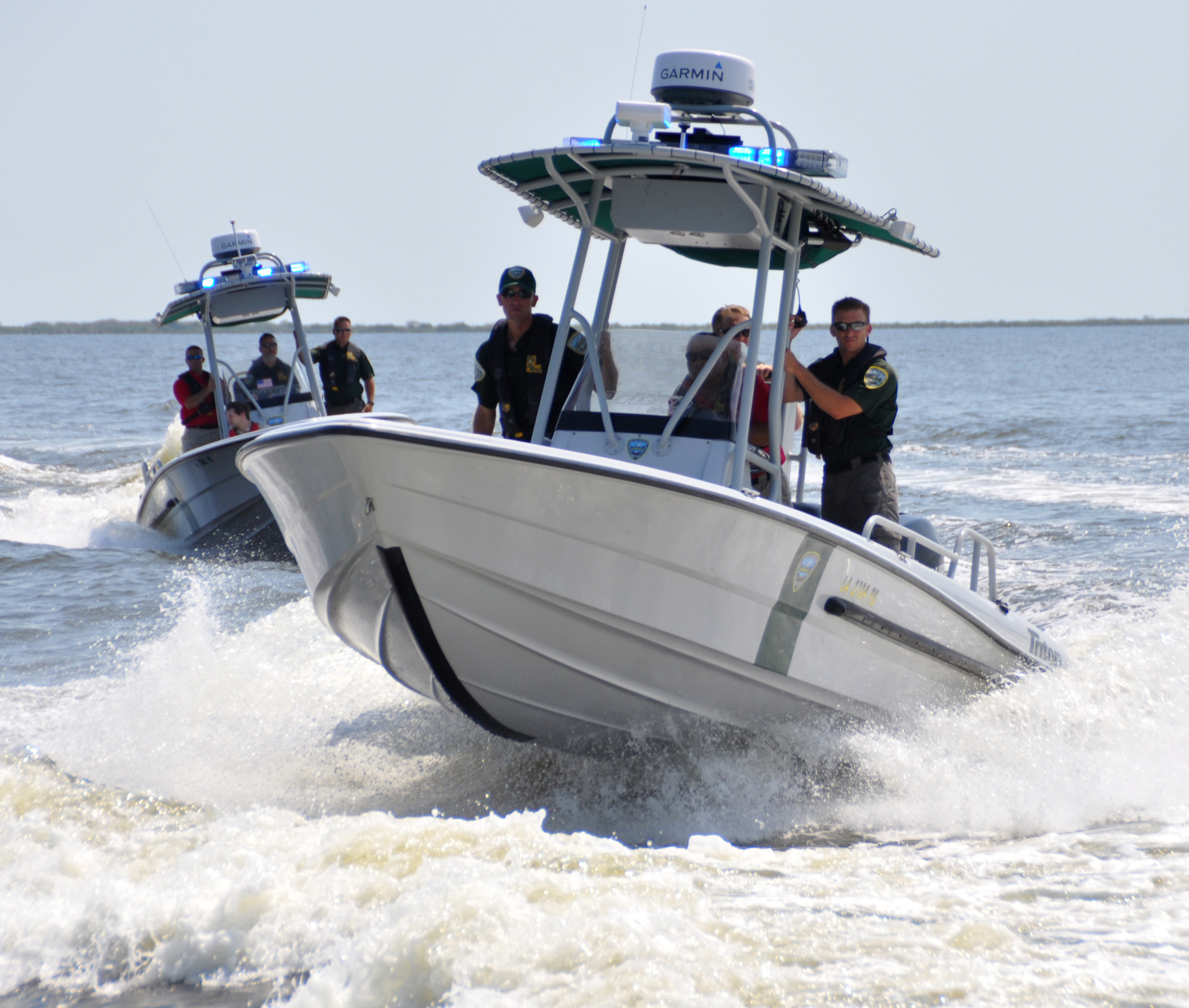 LDWF Enforcement boats