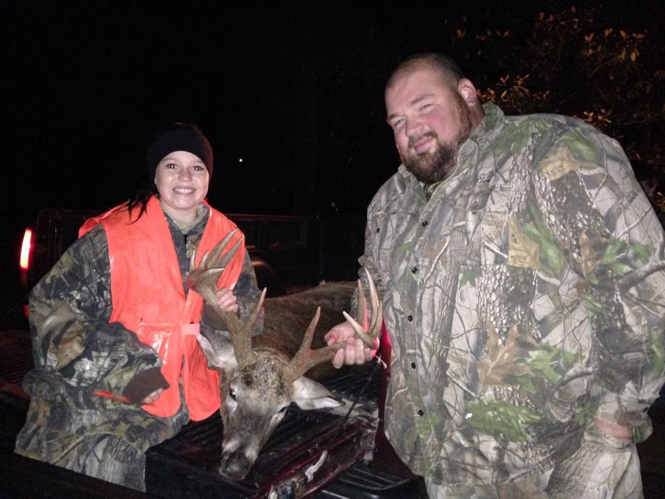 2013 Louisiana Female YHOY Chloe Slayter and uncle, Billy Porche.