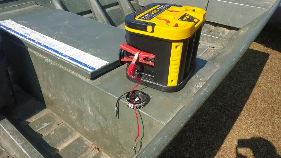 Picture of shocking device