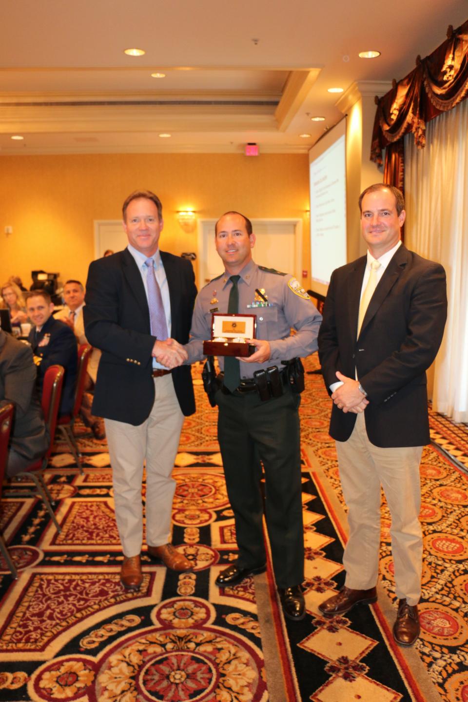LDWF Agent Honored by Gulf of Mexico Fishery Management Council.