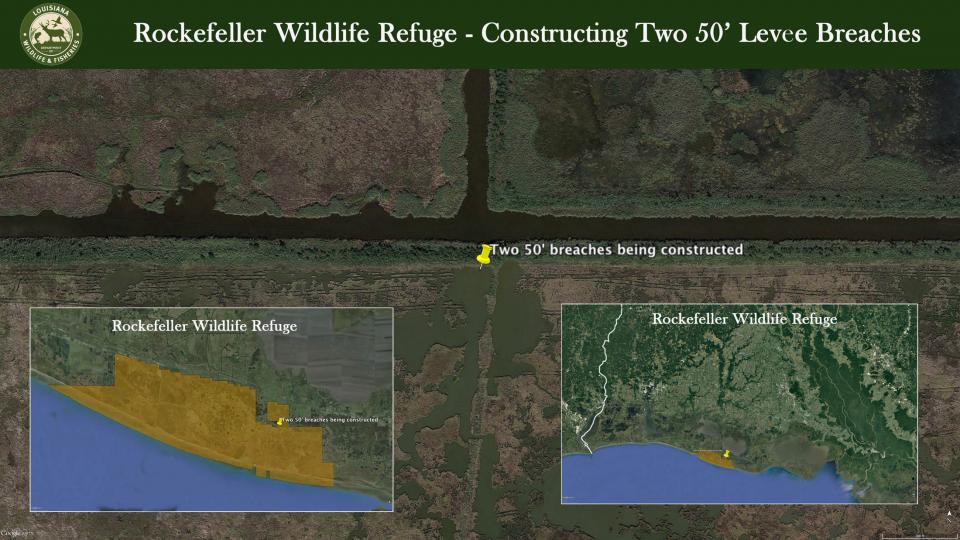 maps of levee breach locations