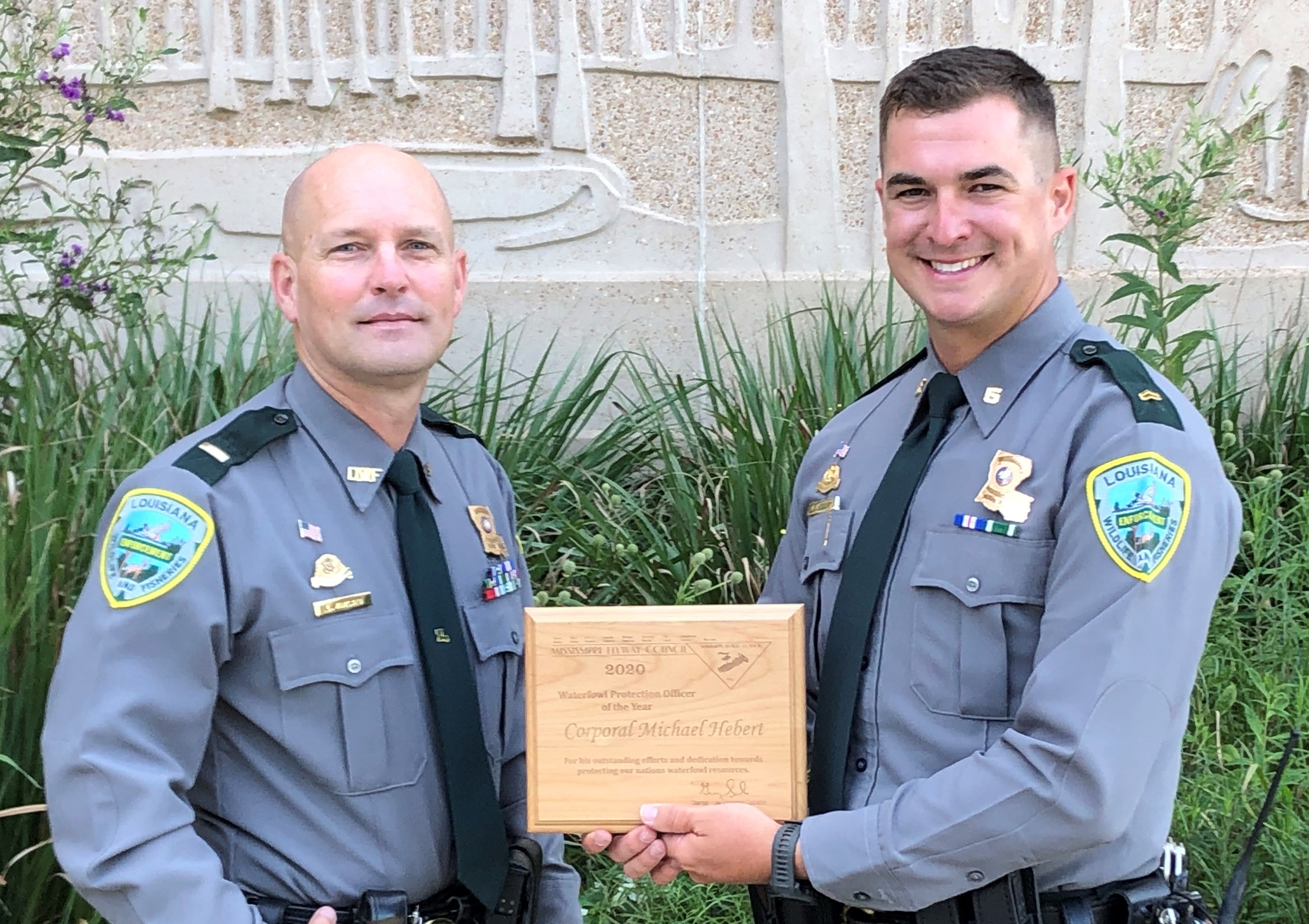 Deputy Game Warden Receives Award