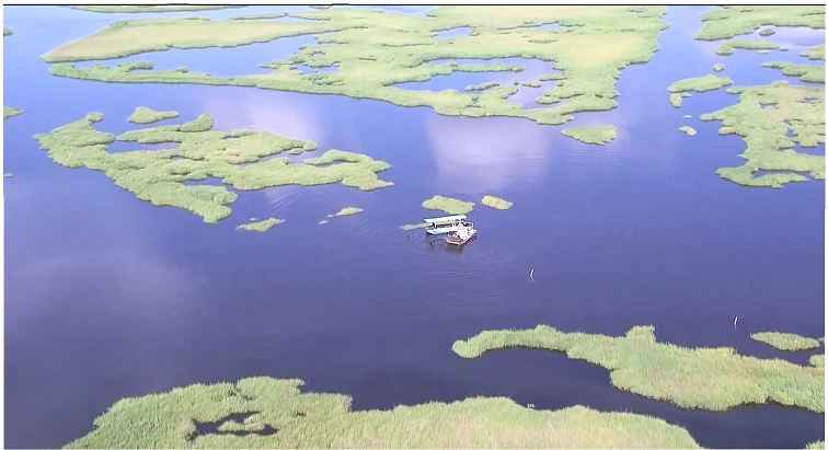 aeria ldron image of oyster boats