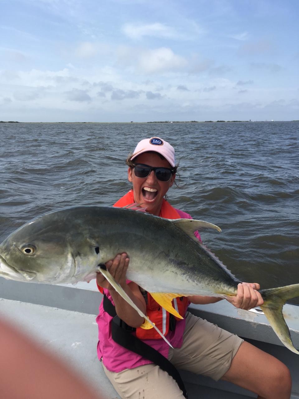 Women's Fishing Workshop Participant