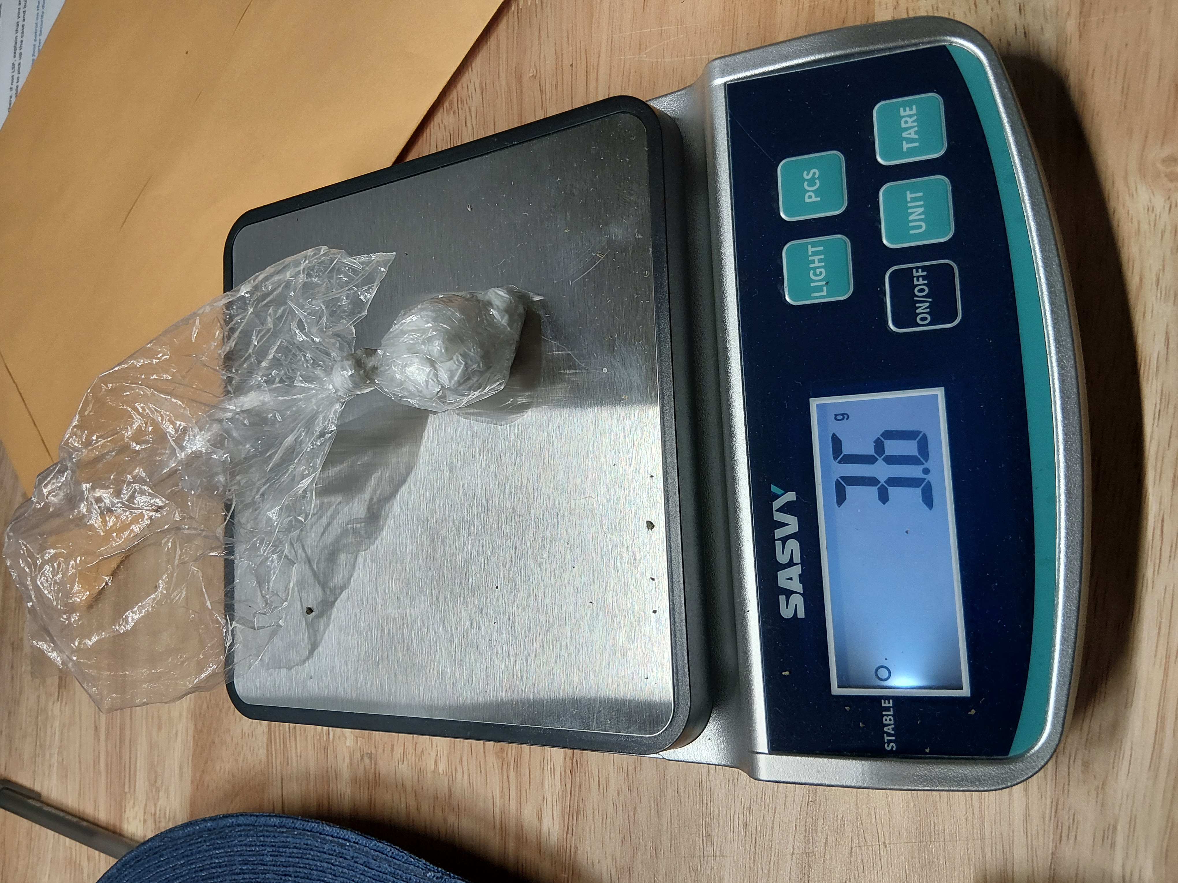 Photo of cocaine seized as evidence