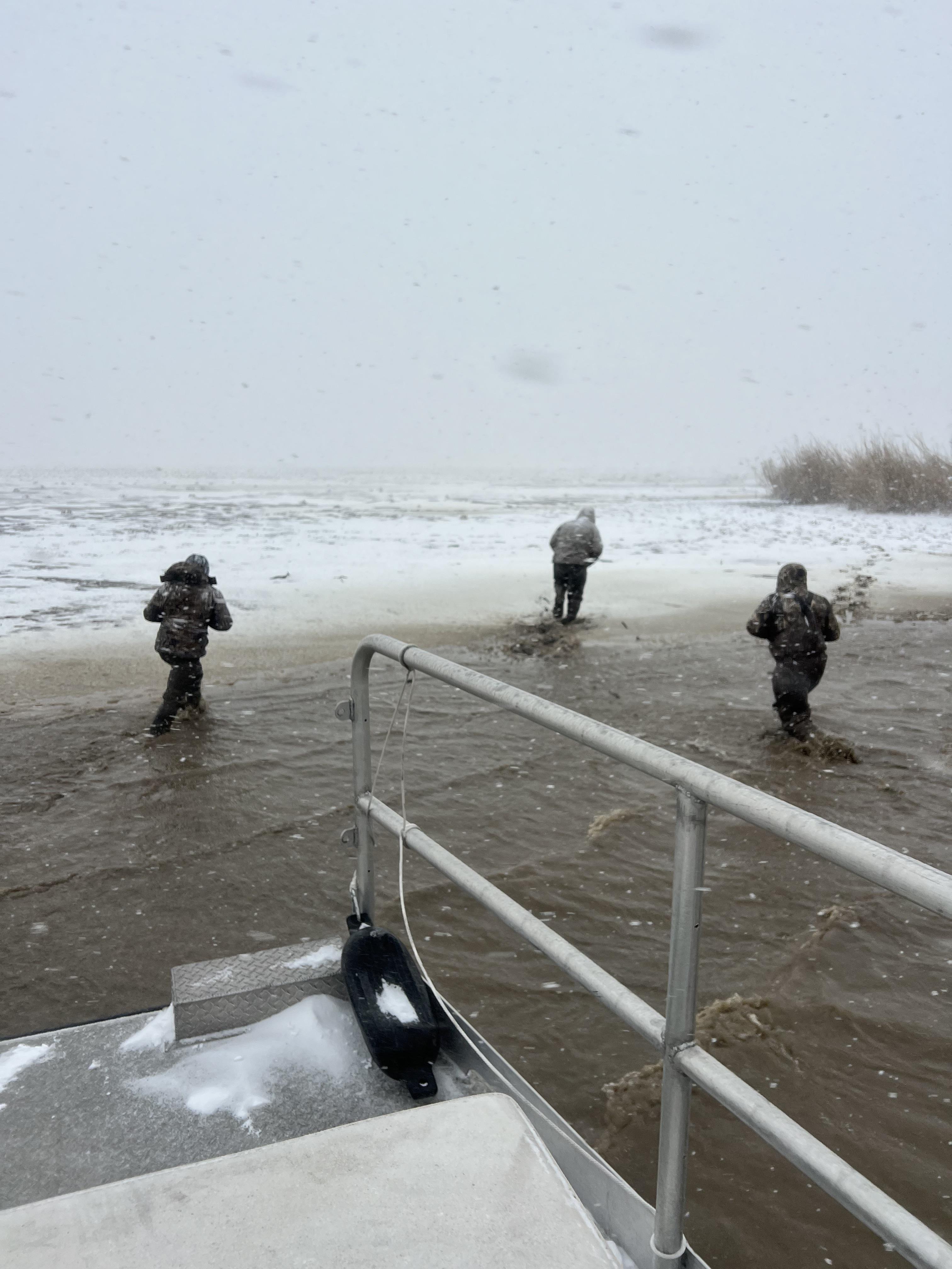 LDWF agents in water