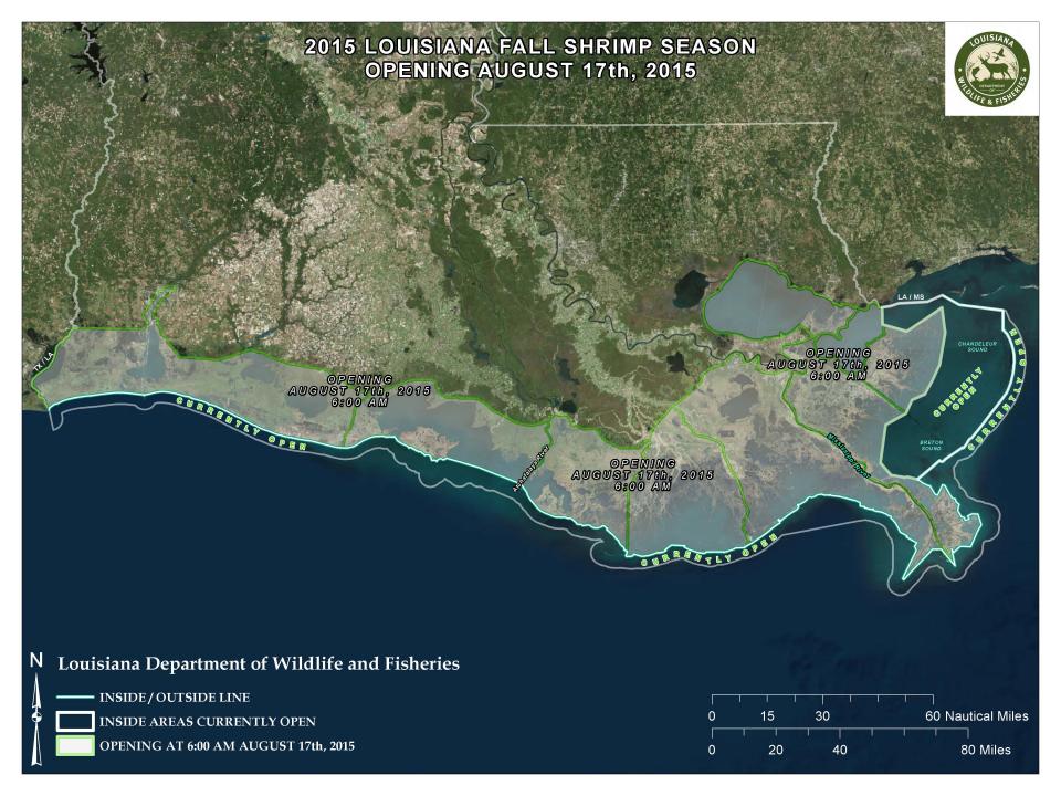 shrimp season opening map